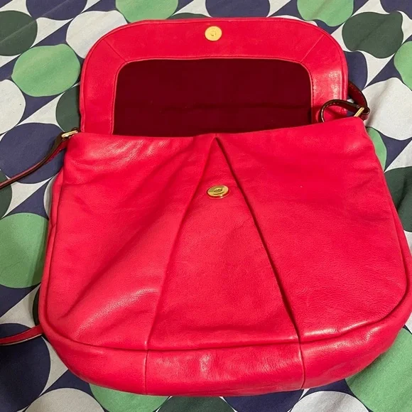 Marc By Marc Jacobs Fuchsia Leather Bag - Picture 9 of 12